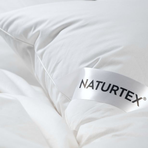 Naturtex 40 goose down single chamber pillow standard offer at Whitehouse