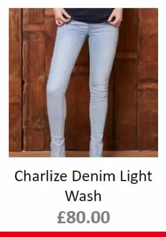 Charlize denim light wash
