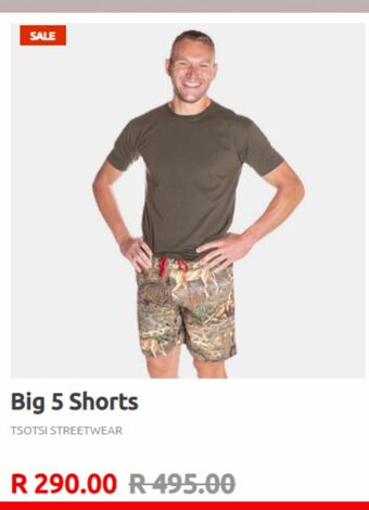 Big Blue Big 5 shorts offer