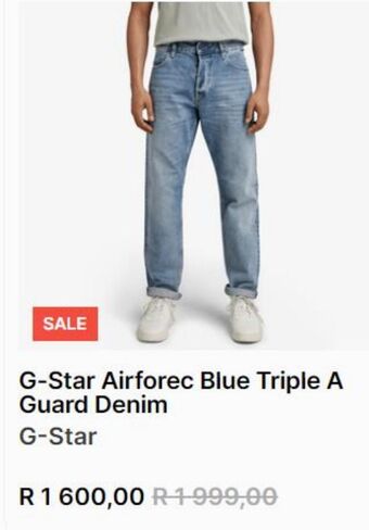 G-star airforec blue triple a guard denim