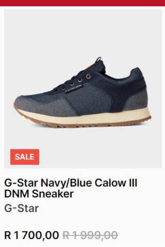 Markham G-star navy/blue calow iii dnm sneaker offer