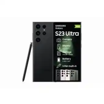 Samsung galaxy s23 ultra 256gb black - sm-s918bzkcafa