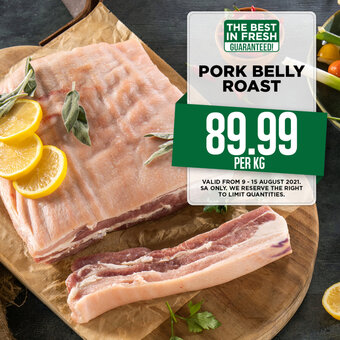 Food Lover's Market Pork Belly Roast offer