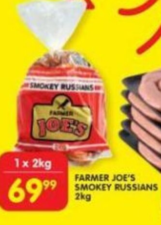 FARMER JOE'S SMOKEY RUSSIANS 2kg