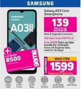 Game Samsung galaxy a03 core smartphone-each offer