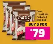 Game Tastic long grain parboiled rice-for 3 x 2kg offer