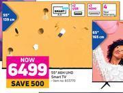 Game Hisense 55 (139cm) a6h uhd smart tv offer