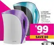 Game Logik 1.7ltr auto kettle assorted rsh 080443-each offer