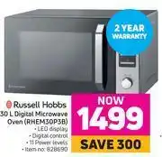 Game Russell hobbs 30ltr digital microwave oven rhem30p3b offer
