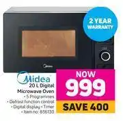 Game Midea 20ltr digital microwave oven offer