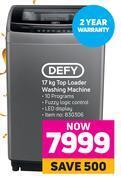 Game Defy 17kg top loader washing machine offer