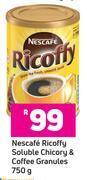 Game Nescafe ricoffy soluble chicory & coffee granules-750g offer