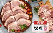 Food Lover's Market Pork rib & loin chops-per kg offer