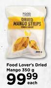 Food Lover's Market Food lover's dried mango-350g each offer