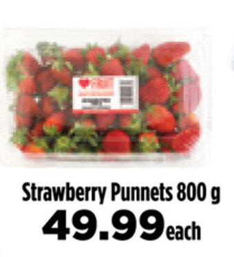 Food Lover's Market Strawberry Punnets 800g offer