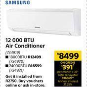 Samsung 12000 btu air conditioner