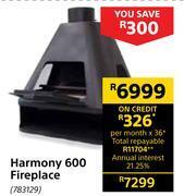Builders Warehouse Harmony 600 fireplace offer