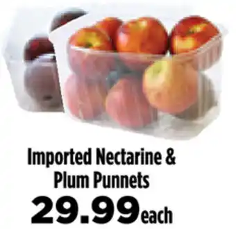 Food Lover's Market Imported Nectarine & Plum Punnets offer