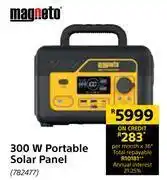 Magneto 300w portable solar panel