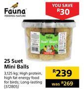 Builders Warehouse Fauna 25 suet mini balls offer