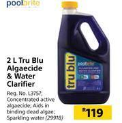 Builders Warehouse Pool brite 2l tru blu algaecide & water clarifier offer