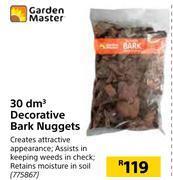 Builders Warehouse Garden master 30 dm3 decorative bark nuggets offer