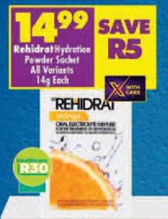REHIDRAT Hydration Powder Sachet All Variants 14g each