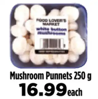 Food Lover's Market Mushrooms Punnets 250g offer