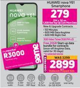 Game Huawei nova y61 smartphone-each offer