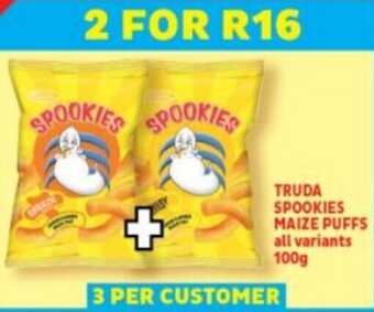 Truda Spookies Maize Puffs 100g