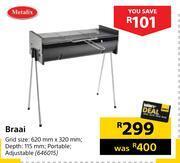 Builders Warehouse Metalix braai offer
