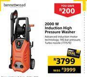 Builders Warehouse Bennett read 2000w induction high pressure washer offer
