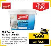Builders Warehouse Plascon polvin walls & ceilings-10l offer