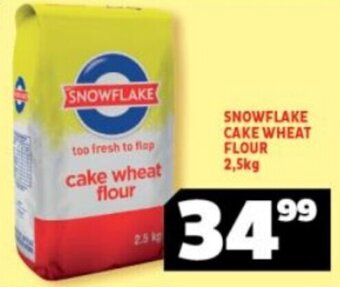 Usave Snowflake Cake Wheat Flour 2,5kg offer