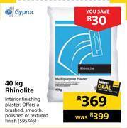 Builders Warehouse Gyproc 40kg rhinolite offer