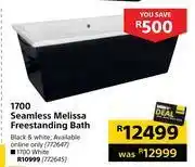 1700 seamless melissa freestanding bath