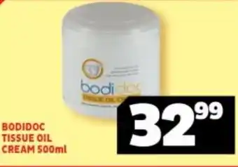 Usave Bodidok Tissue Oil Cream 500ml offer
