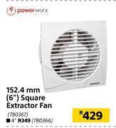 Builders Warehouse Power worx 152.4mm (6) square extractor fan offer