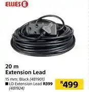 Ellies 20m extension lead