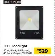 Builders Warehouse Lightworx led floodlight offer