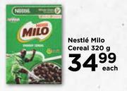 Food Lover's Market Nestle milo cereal-320g each offer