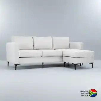 Nino fabric corner chaise