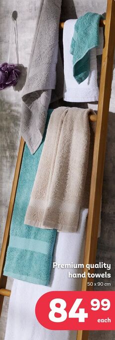 PEP Premium quality hand towels offer