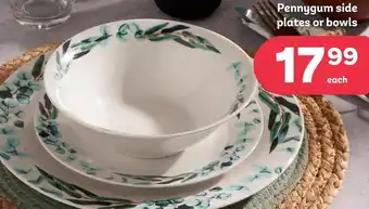 PEP Pennygum side plates or bowls offer