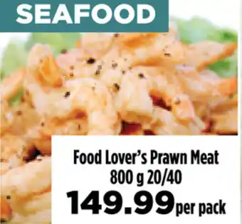 Food Lover's Market Food Lover's Prawn Meat 800g 20/40 offer