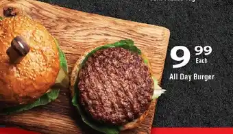 Oxford Freshmarket All Day Burger offer