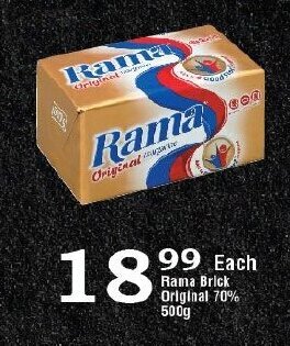 Oxford Freshmarket Rama Brick Original 70% 500g offer