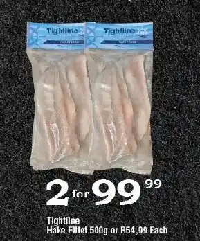 Oxford Freshmarket Tightine Hake Fillet 500g offer