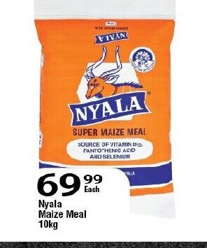 Oxford Freshmarket Nyla Maize Meal 10kg offer