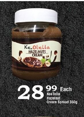 KeoTella Hazelnut Cream Spread 350g
